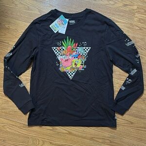 🆕 Vans x Spongebob Long Sleeve Shirt